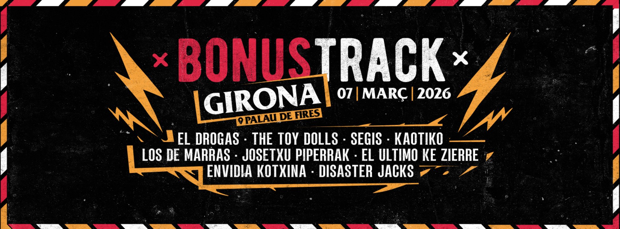 Viaje en autobús al Pintor Rock «Bonus Track Girona» 2025